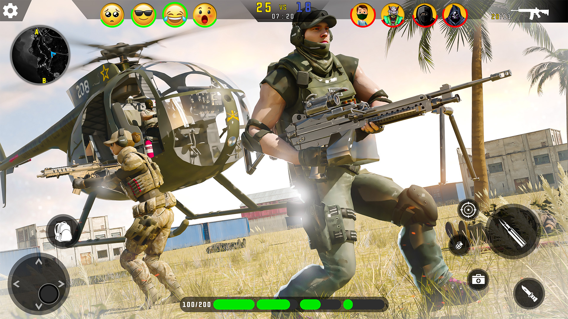 اسکرین شات 4 بازی Real Gun Games Offline 3D