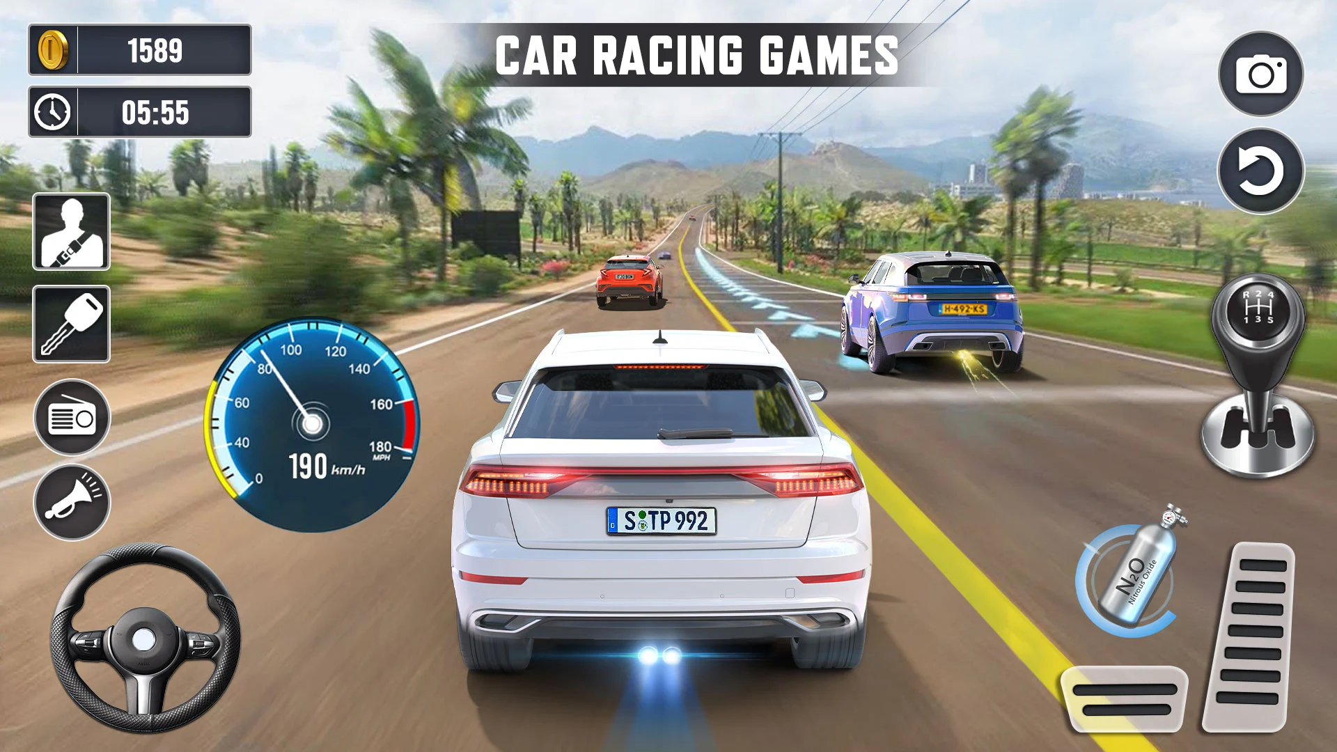 اسکرین شات 5 بازی Real Highway Car Racing Games
