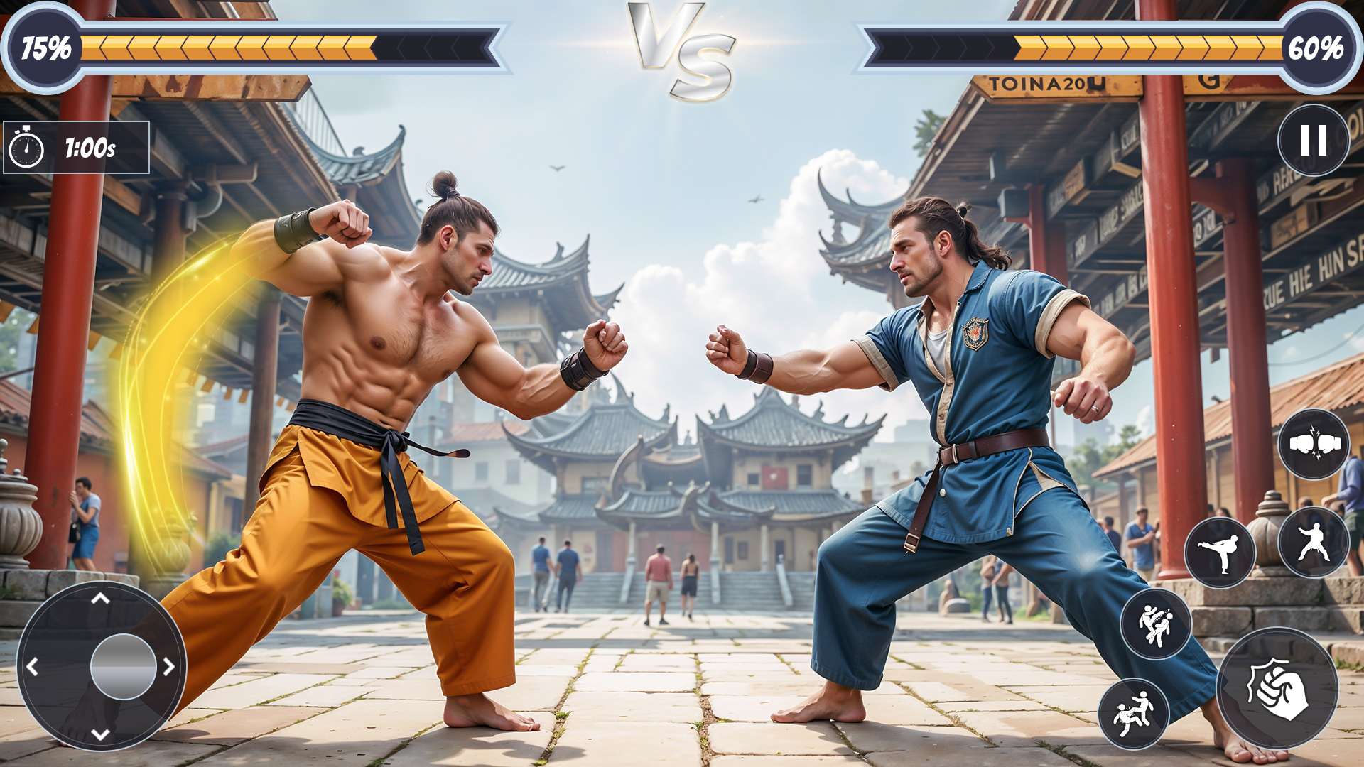 اسکرین شات 3 بازی Kung Fu Game - Fighting Games
