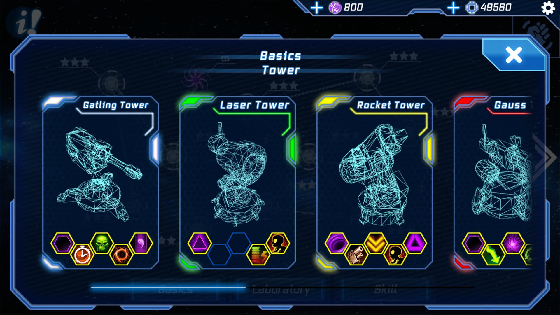 اسکرین شات 5 بازی Sci-Fi Tower Defense Module TD