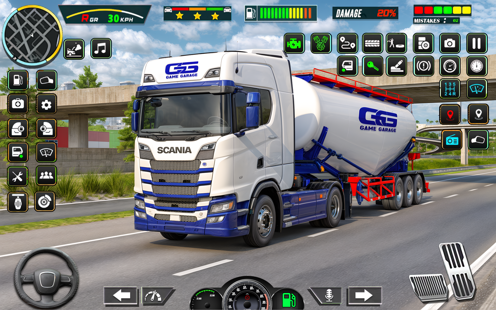 اسکرین شات 7 بازی US Oil Tanker Transporter Game