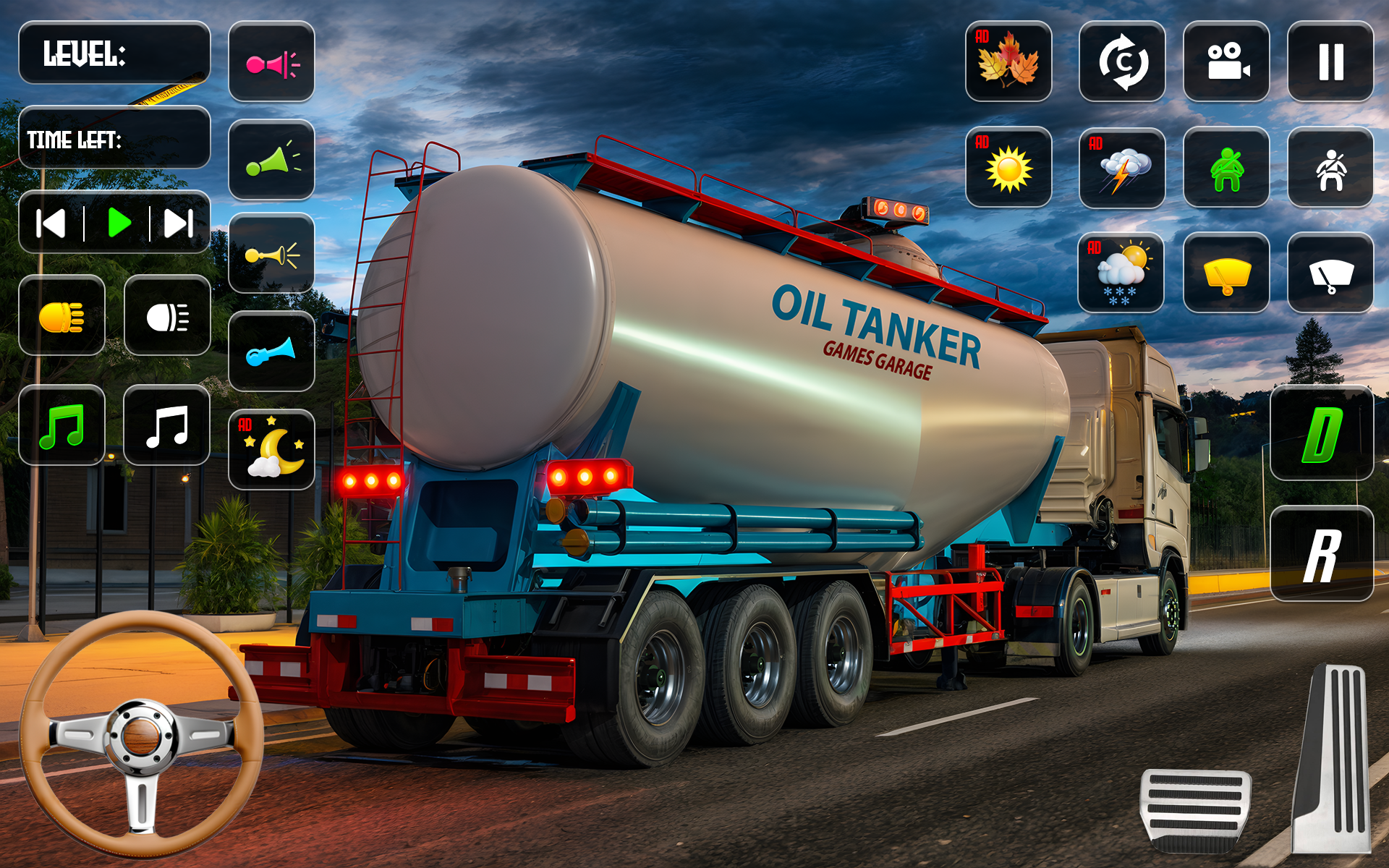اسکرین شات 3 بازی US Oil Tanker Transporter Game