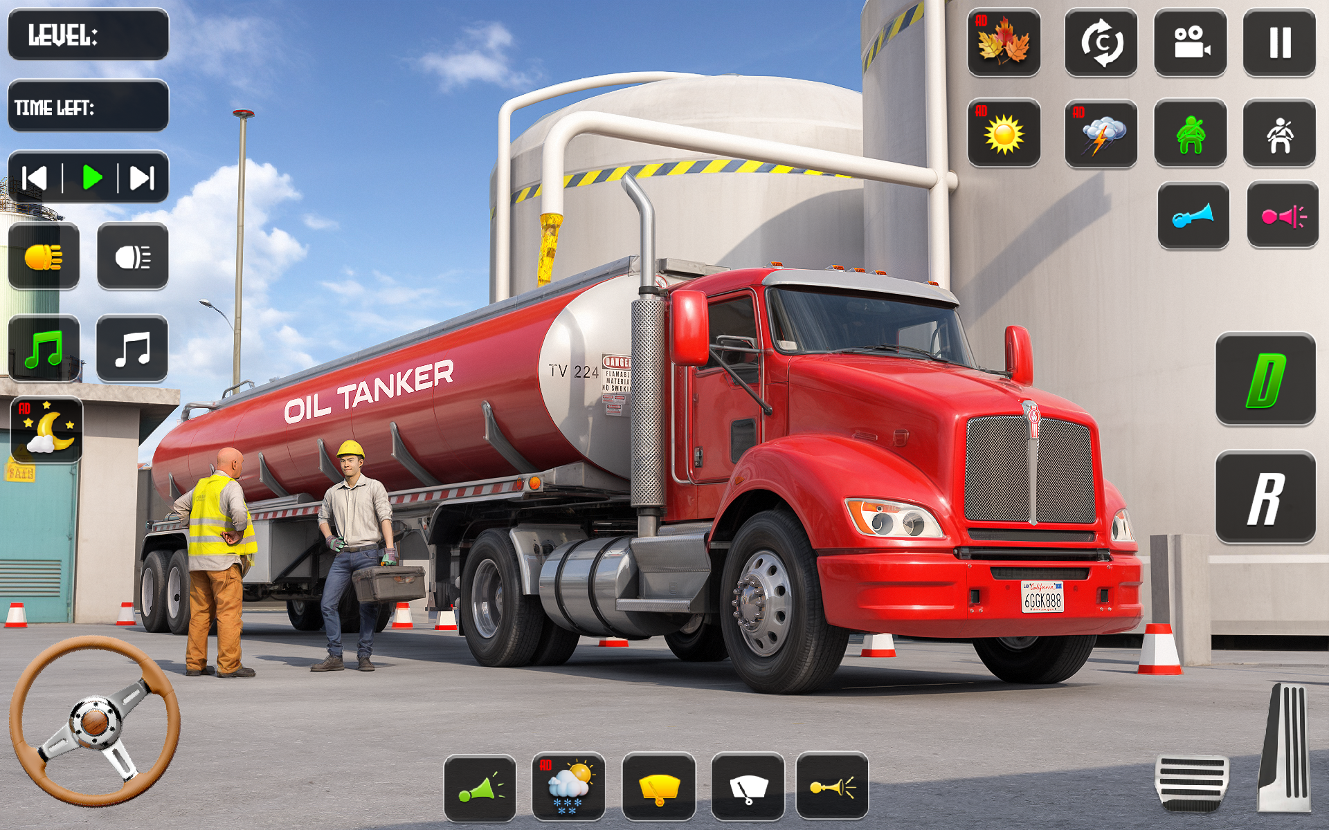 اسکرین شات 2 بازی US Oil Tanker Transporter Game