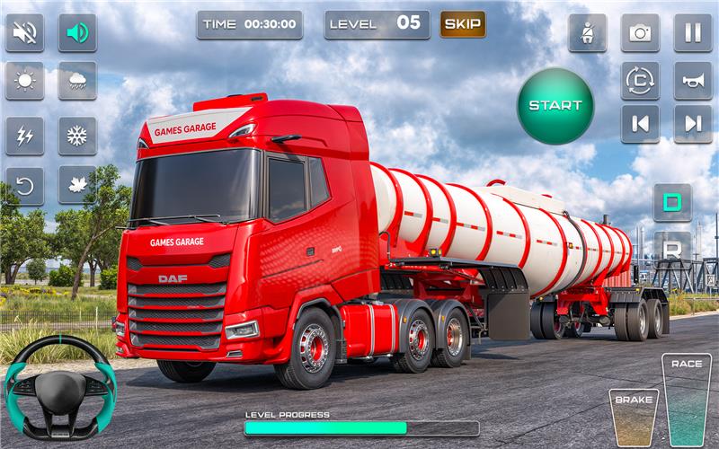 اسکرین شات 4 بازی US Oil Tanker Transporter Game