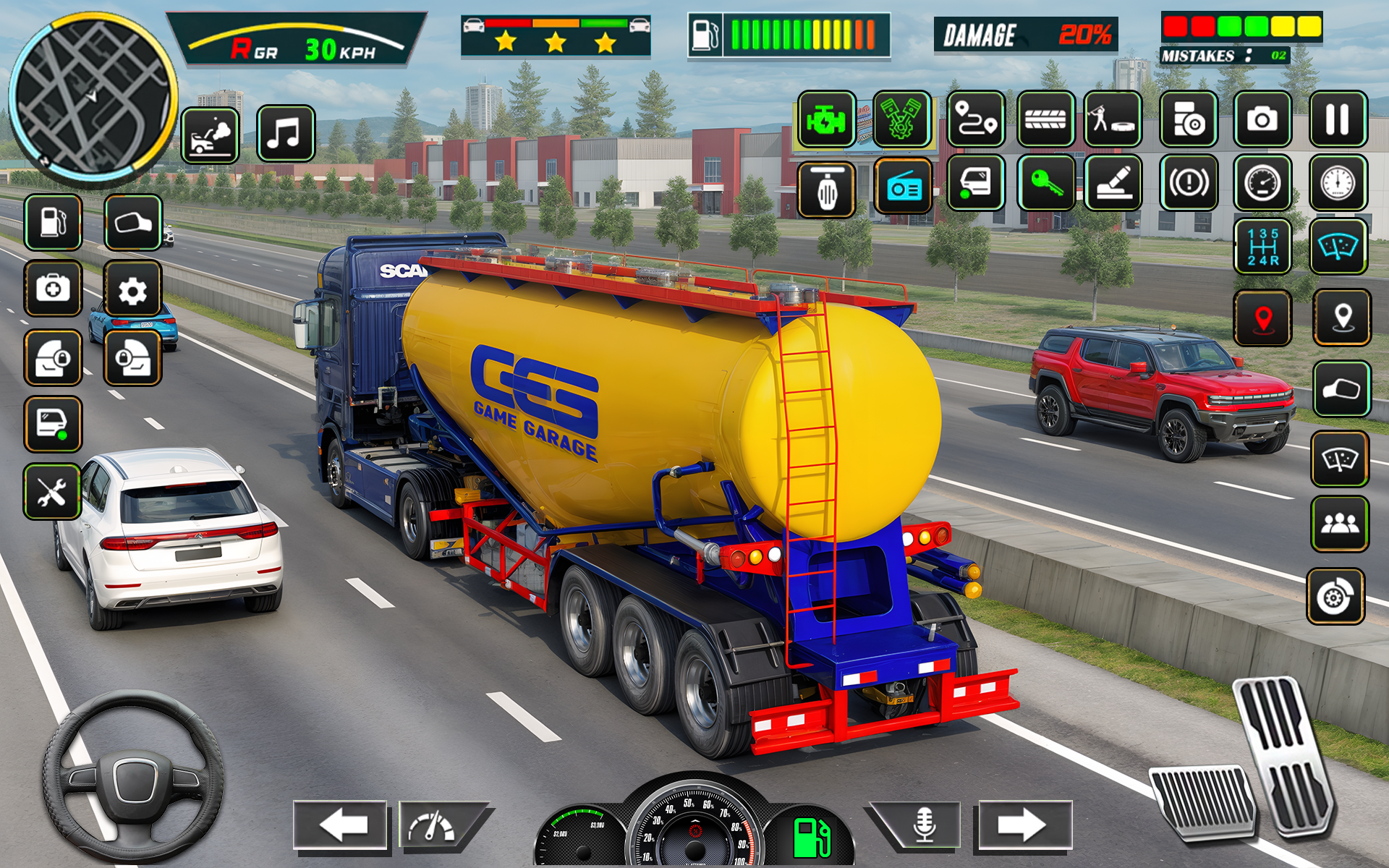 اسکرین شات 6 بازی US Oil Tanker Transporter Game