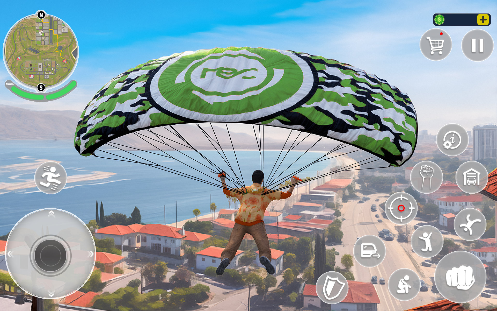 اسکرین شات 6 بازی US Cop Car Chase Game 3d