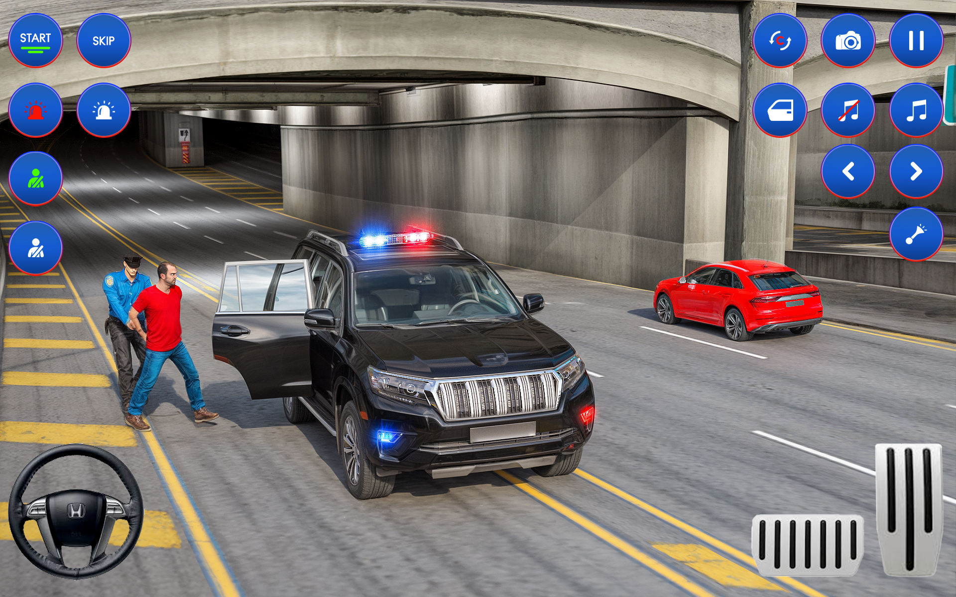 اسکرین شات 8 بازی US Cop Car Chase Game 3d