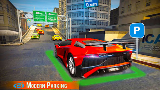 اسکرین شات 4 بازی Car Parking eLegend: Parking Car Driving Games 3D