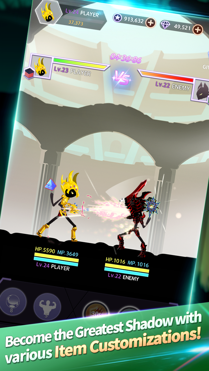 اسکرین شات 4 بازی Shadow Hero - Idle Fighter
