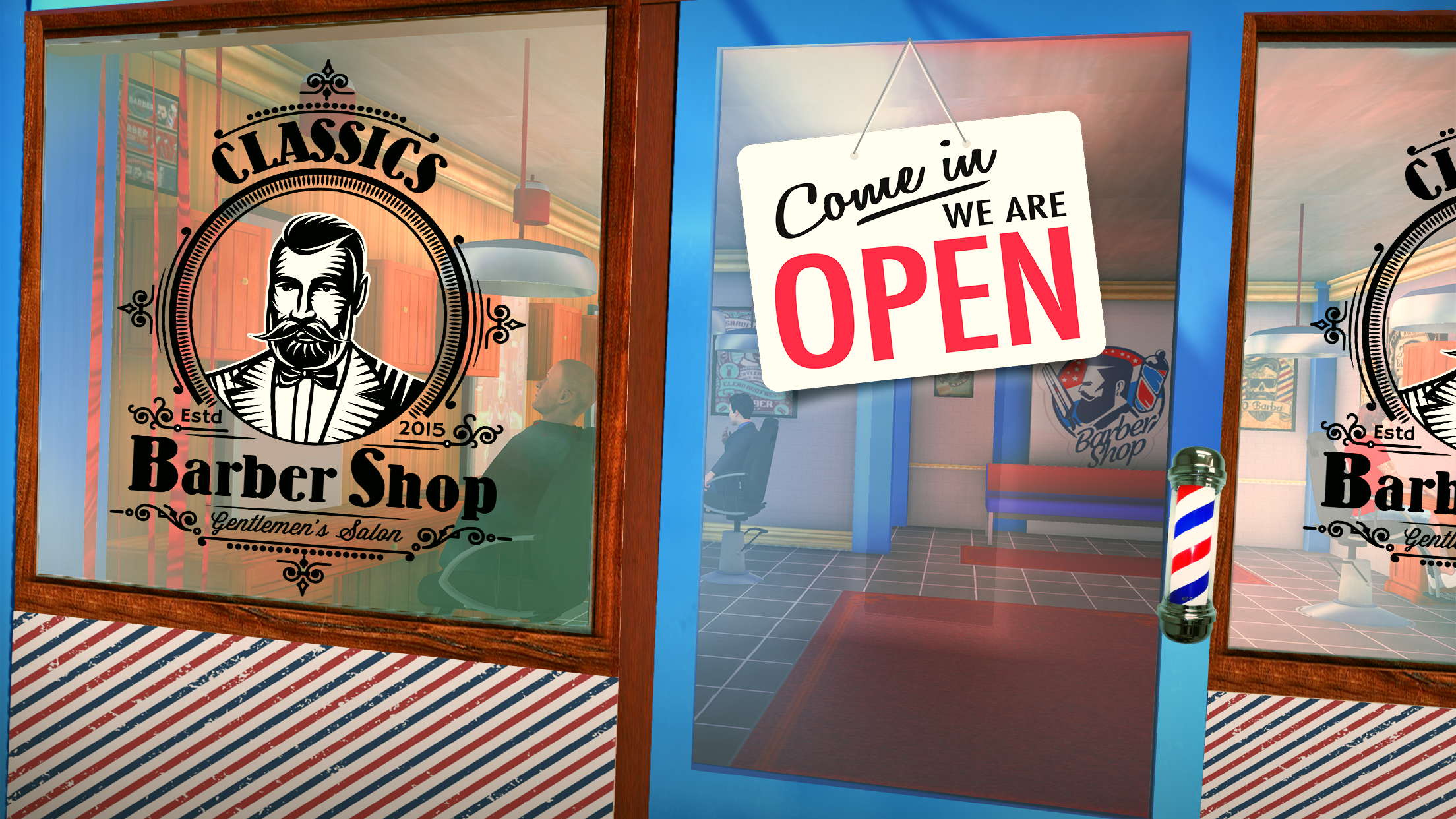 اسکرین شات 4 بازی Barber Shop Hair Salon Game
