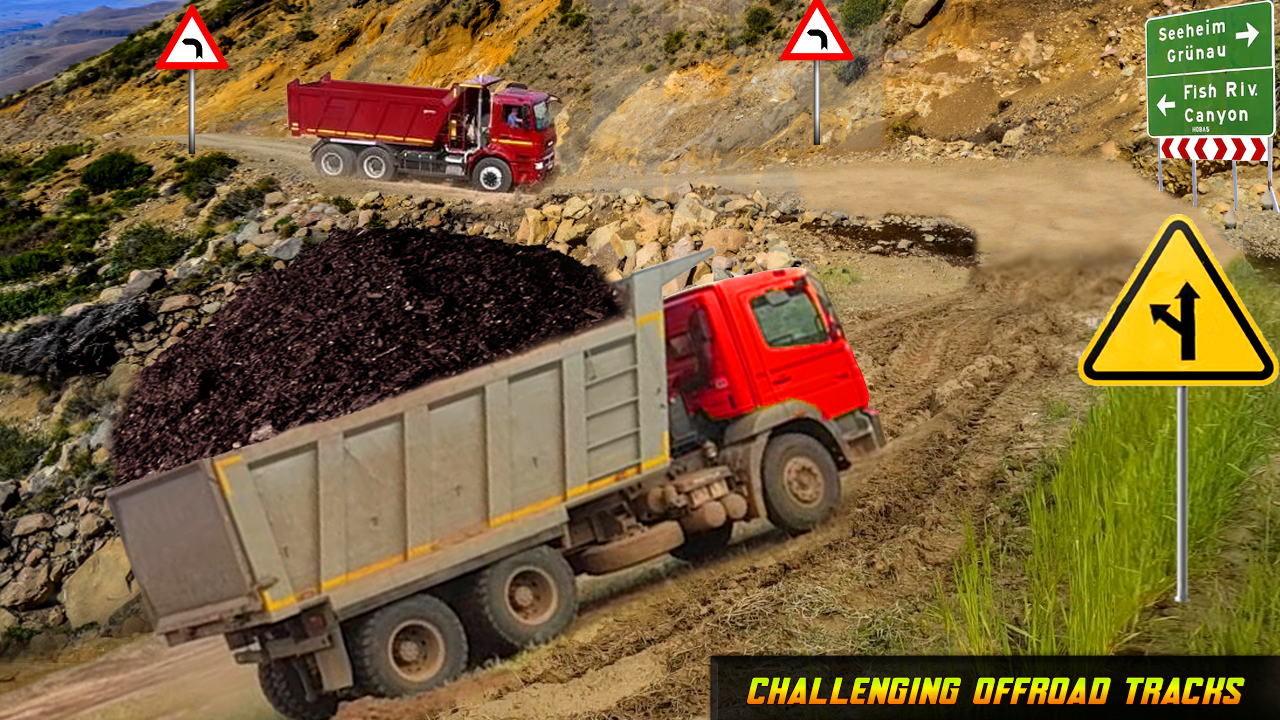 اسکرین شات 3 بازی Real Heavy Truck Simulator 3D