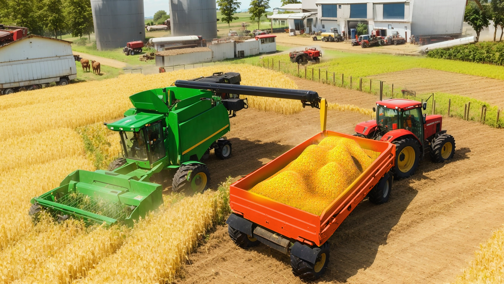اسکرین شات 3 بازی Tractor Farming Simulator 2024