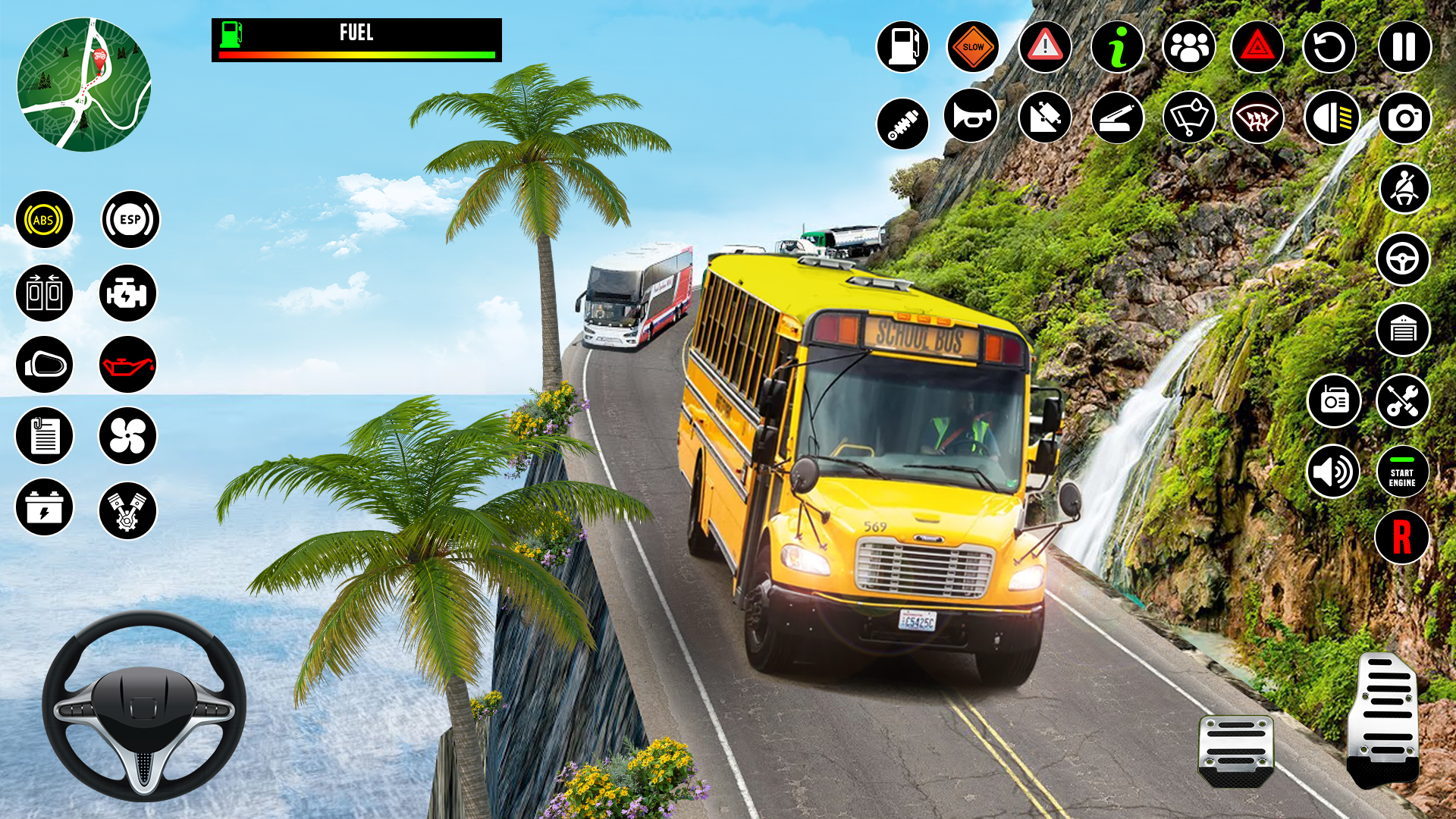 اسکرین شات 4 بازی School Bus Simulator 3D Game