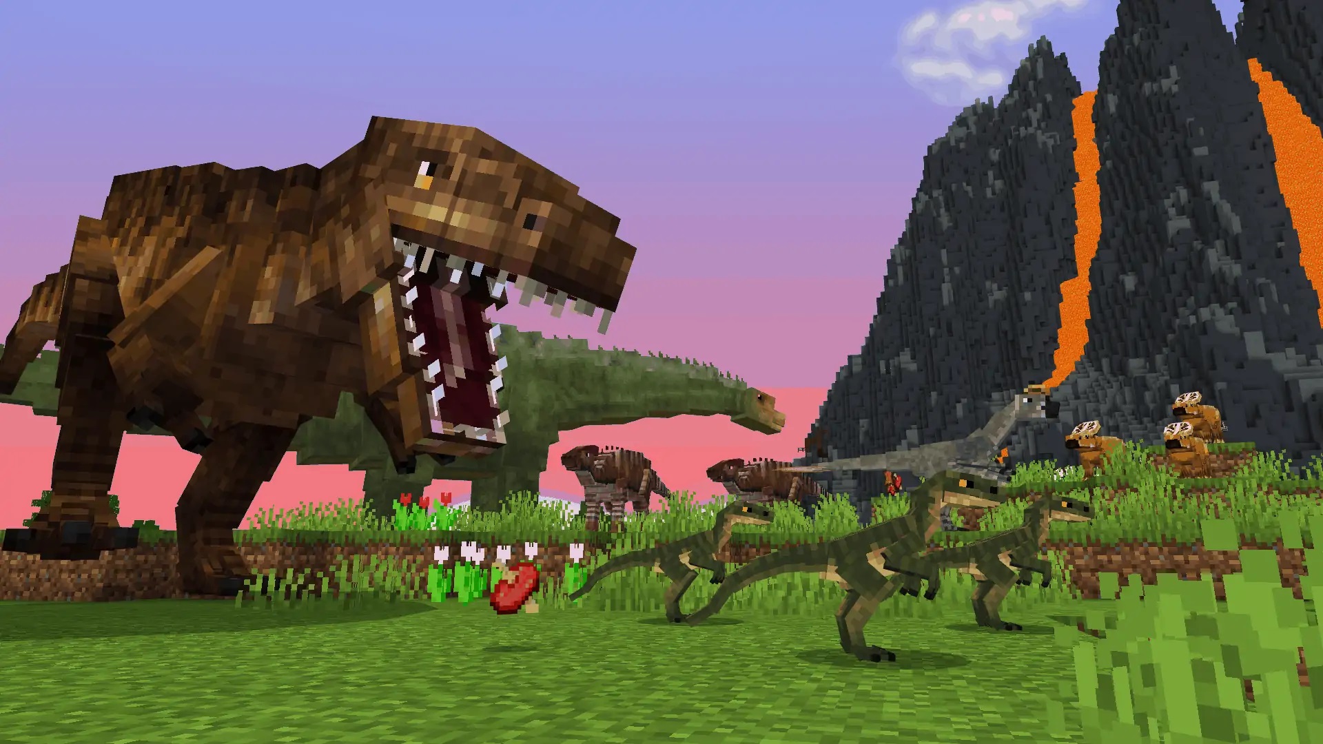 اسکرین شات 5 برنامه Jurassic Craft: Dinosaurs Mods