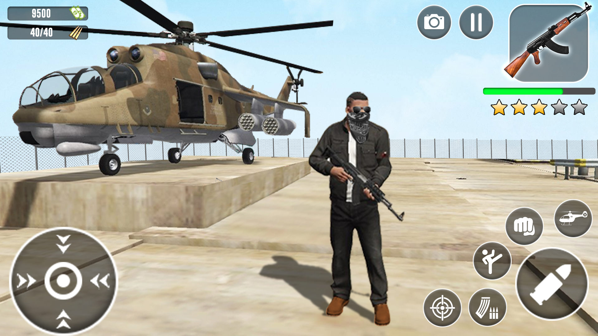 اسکرین شات 1 برنامه Grand Gangster Crime Game