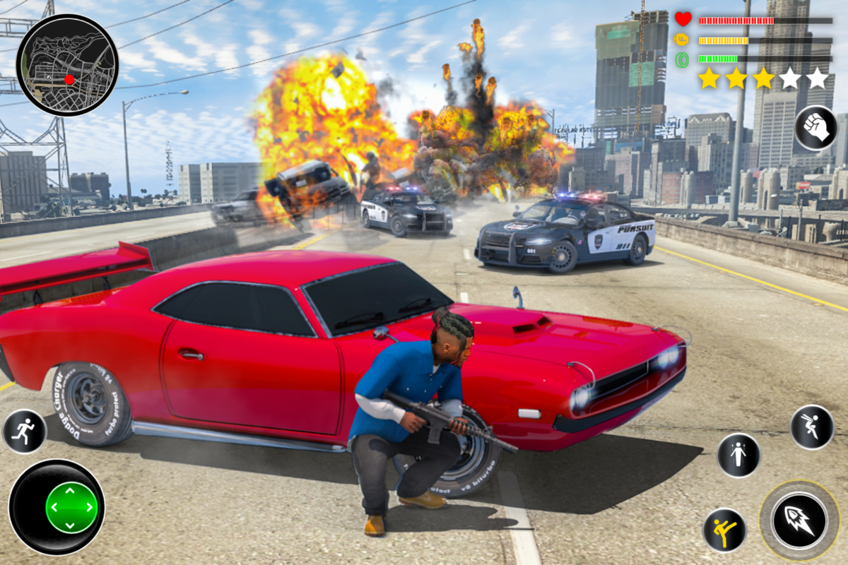 اسکرین شات 7 بازی Grand Vegas Auto Crime City