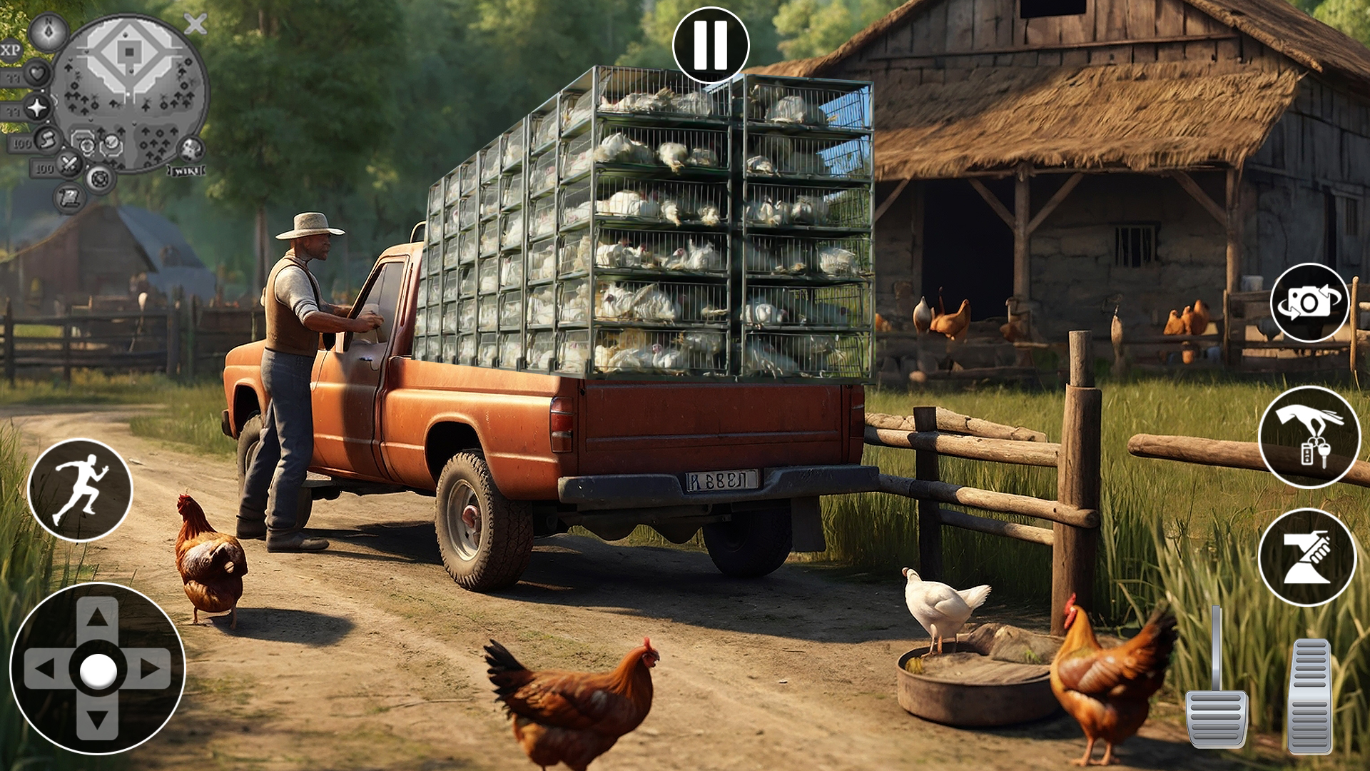اسکرین شات 4 بازی Chicken Farming Egg Farm Game