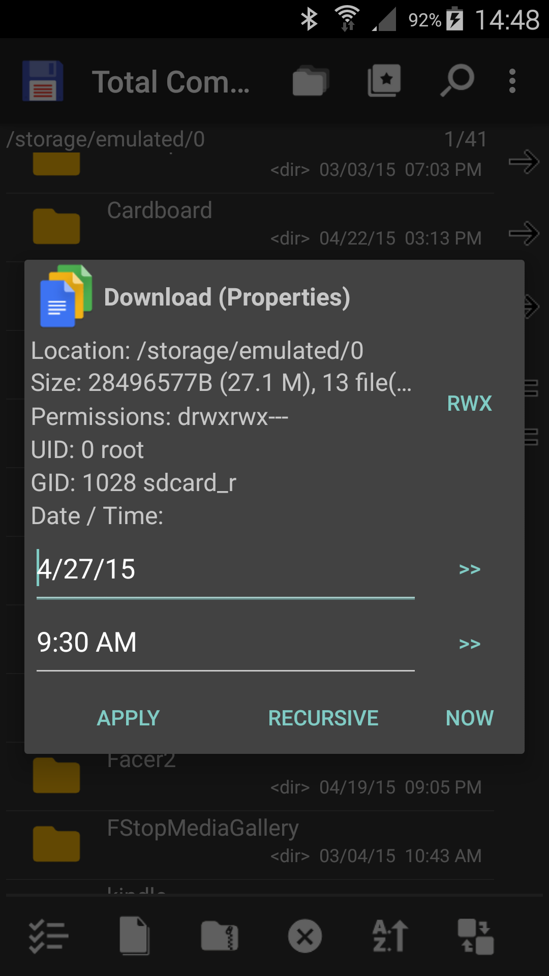 اسکرین شات 5 برنامه Total Commander - file manager