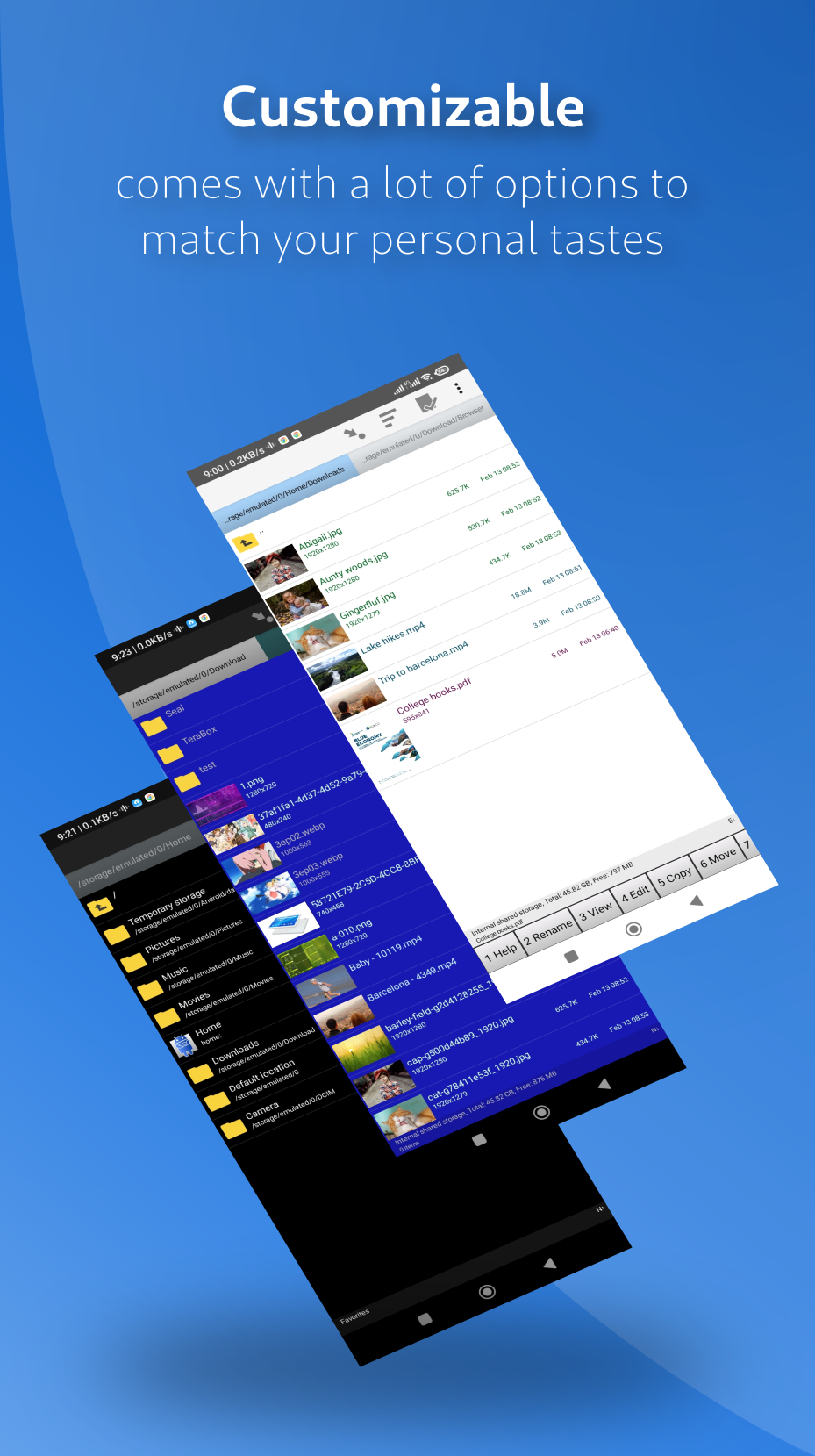 اسکرین شات 6 برنامه Ghost Commander File Manager