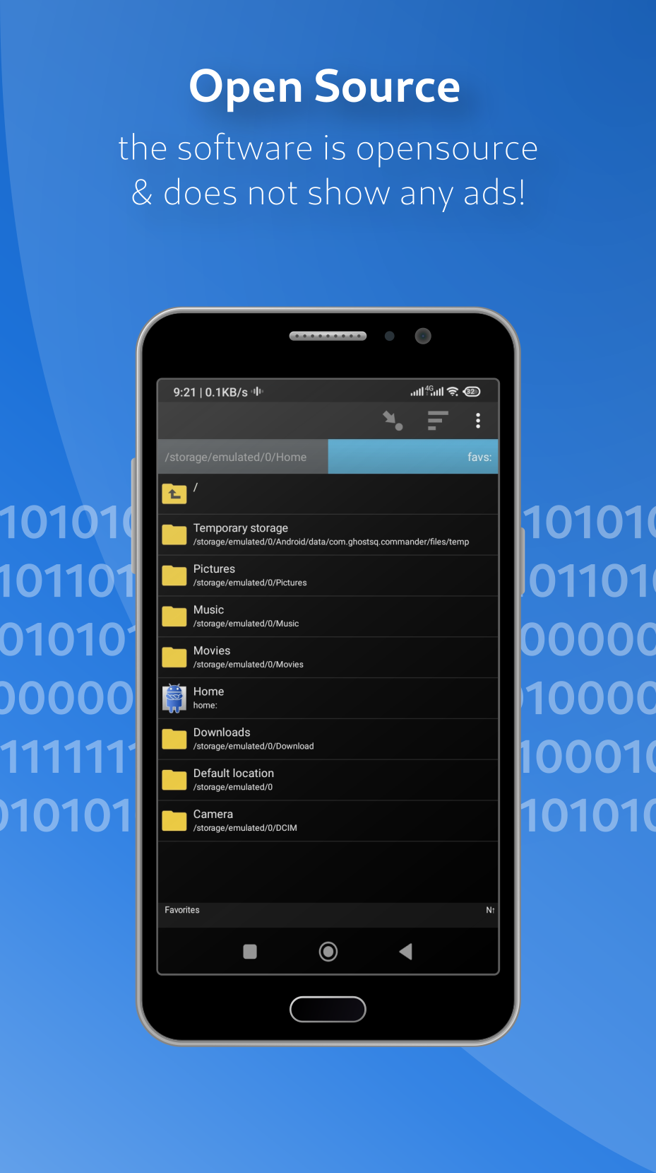 اسکرین شات 3 برنامه Ghost Commander File Manager