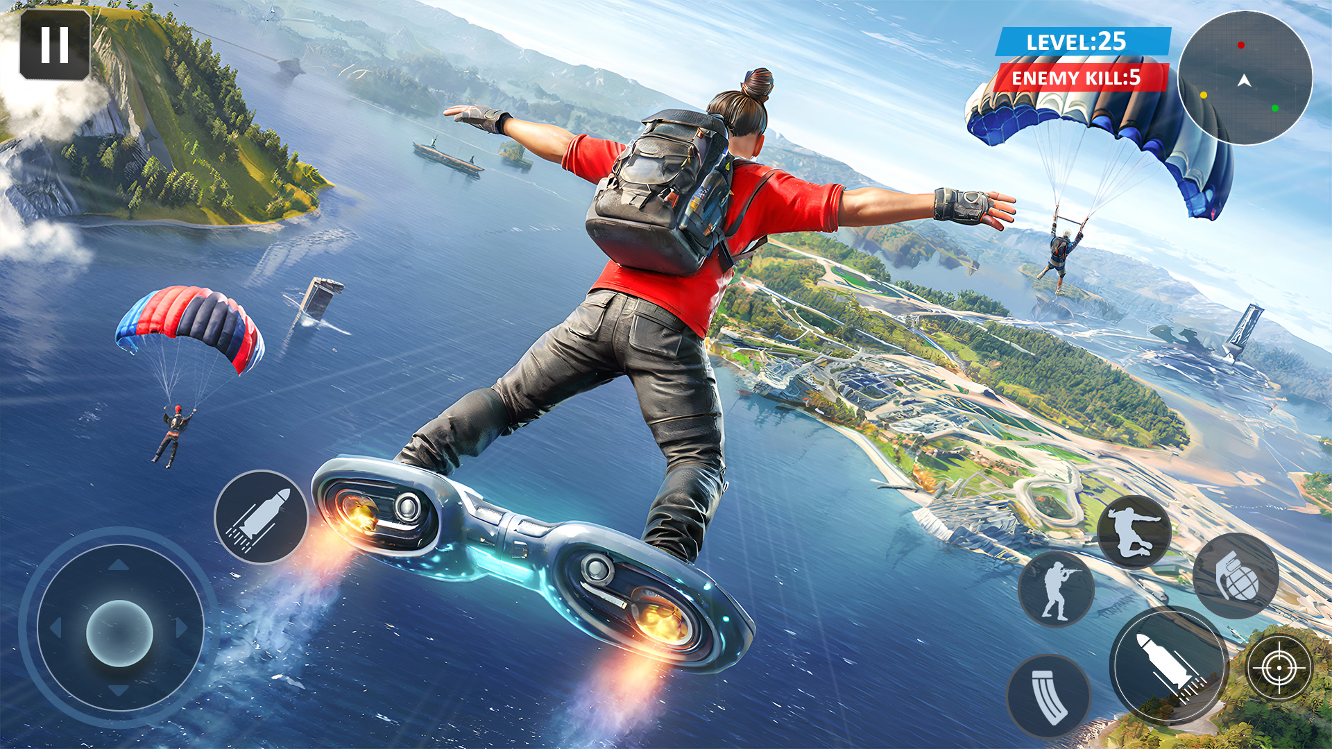 اسکرین شات 3 بازی Battleground Squad Fire Fronts