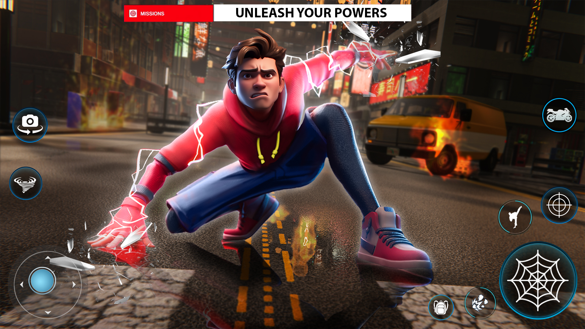 اسکرین شات 4 بازی Fighter Hero - Spider Fight 3D