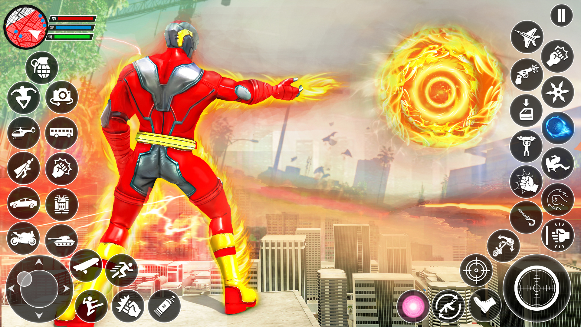 اسکرین شات 1 برنامه Light Speed - Superhero Games
