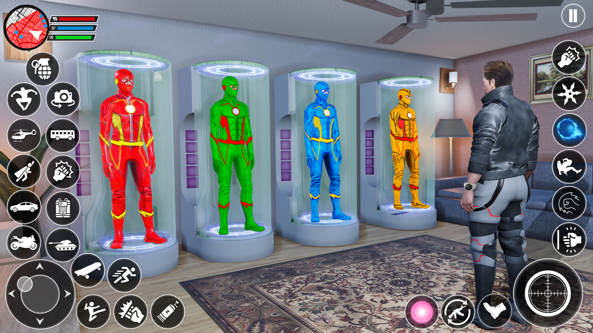 اسکرین شات 8 برنامه Light Speed - Superhero Games