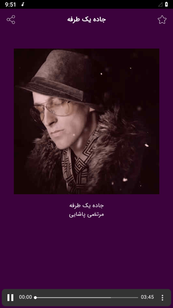 اسکرین شات 4 برنامه آهنگ های مرتضی پاشایی (آفلاین)