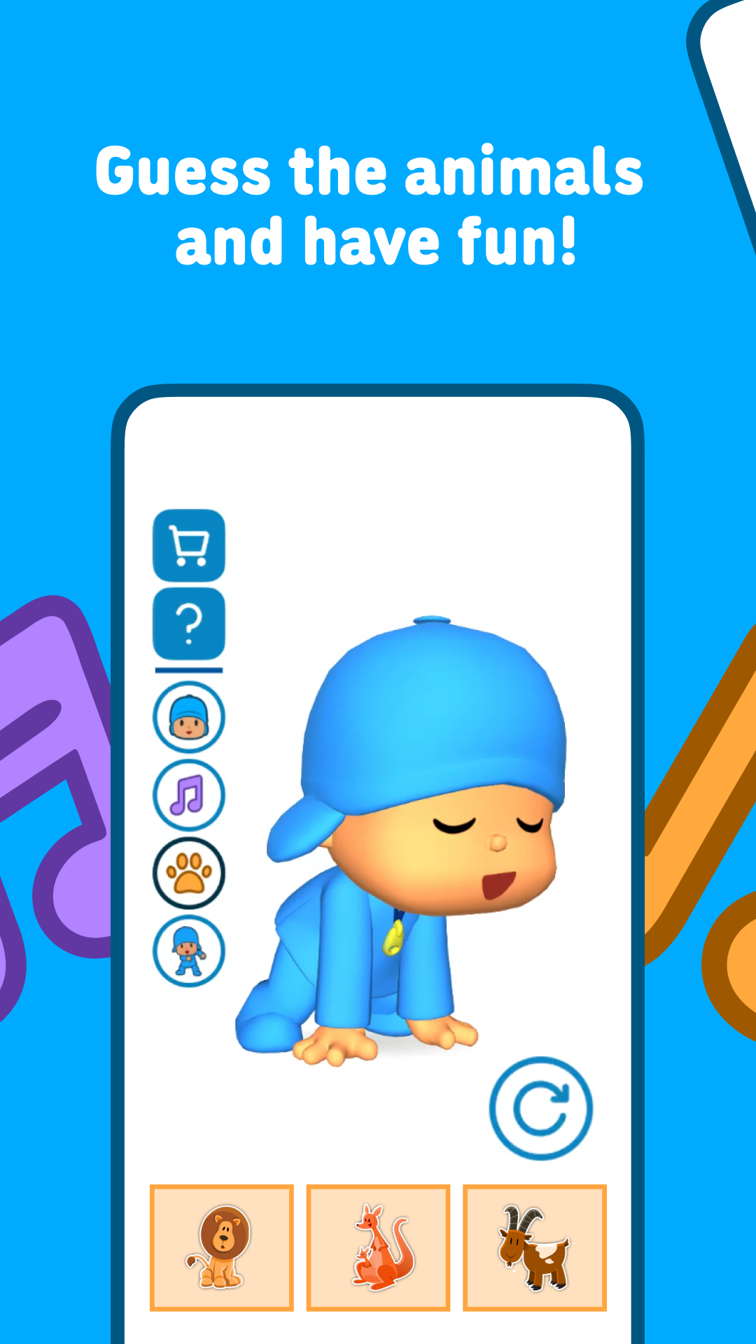 اسکرین شات 4 برنامه Talking Pocoyo