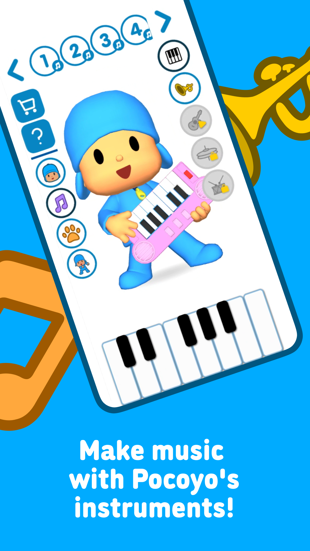 اسکرین شات 5 برنامه Talking Pocoyo