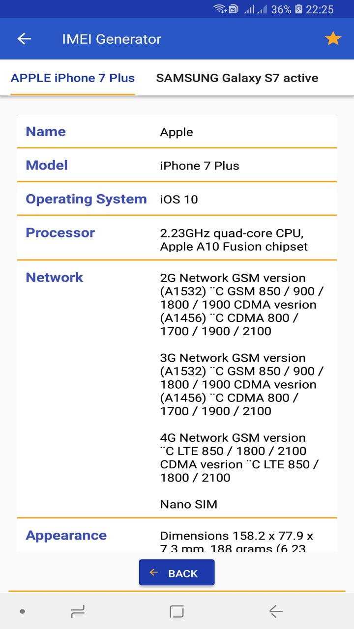 اسکرین شات 7 برنامه IMEI Generator Pro