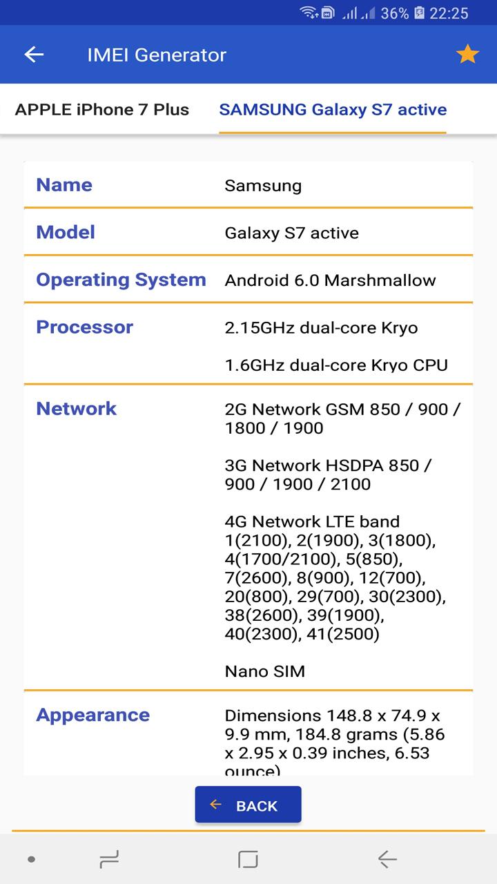 اسکرین شات 6 برنامه IMEI Generator Pro