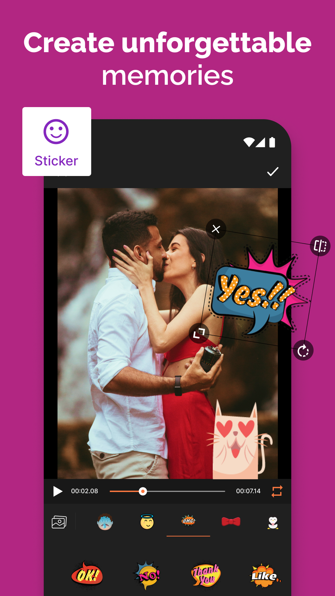 اسکرین شات 4 برنامه GIF Maker - GIF Editor