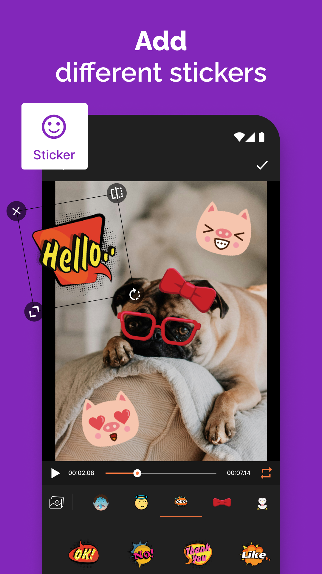اسکرین شات 6 برنامه GIF Maker - GIF Editor