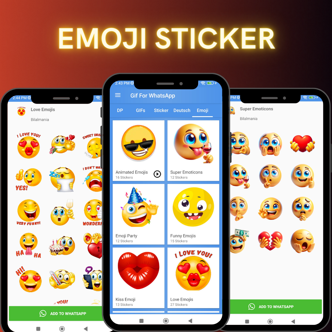 اسکرین شات 7 برنامه Gif Sticker for whatsapp 2024