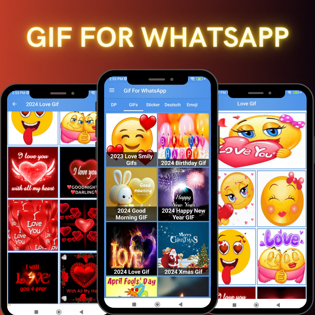 اسکرین شات 5 برنامه Gif Sticker for whatsapp 2024