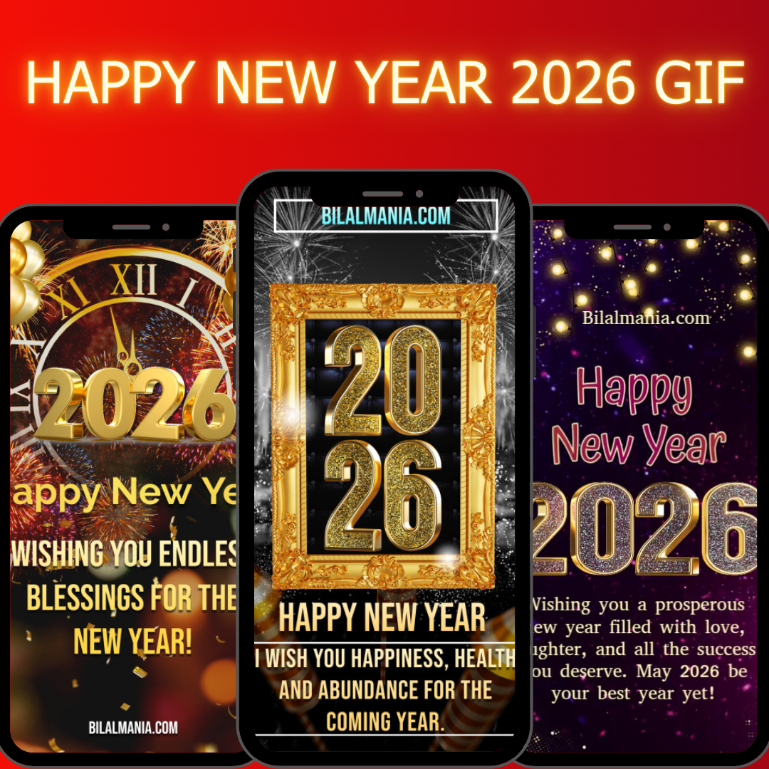 اسکرین شات 2 برنامه Happy New Year 2026 Gif