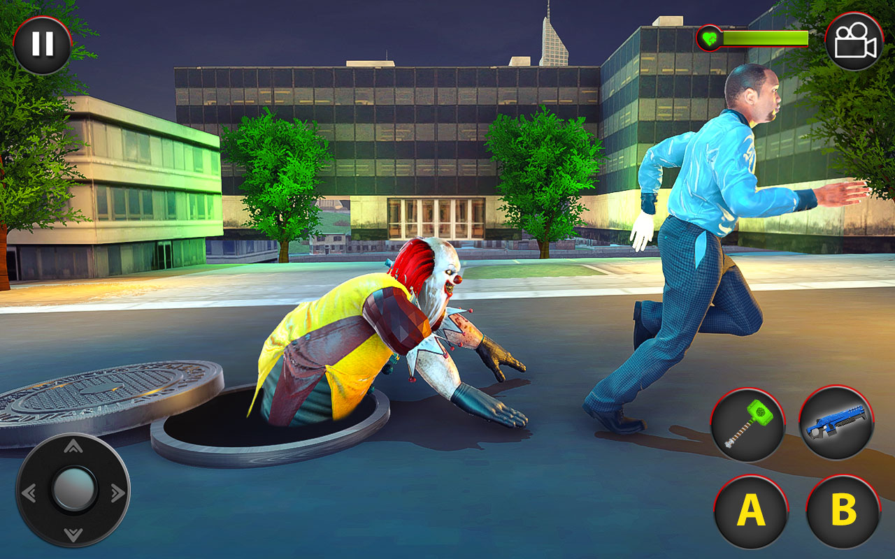 اسکرین شات 2 بازی Scary Clown Horror Games 3D