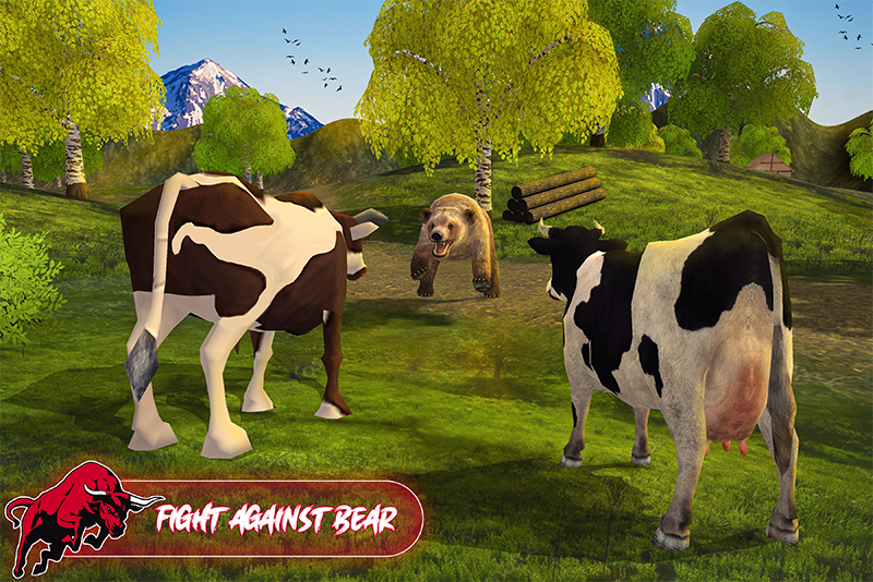 اسکرین شات 3 بازی Bull Game Buffalo Simulator