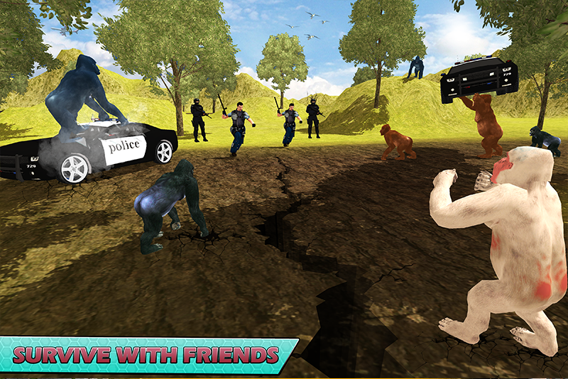 اسکرین شات 7 برنامه Gorilla Smash City Escape Jail