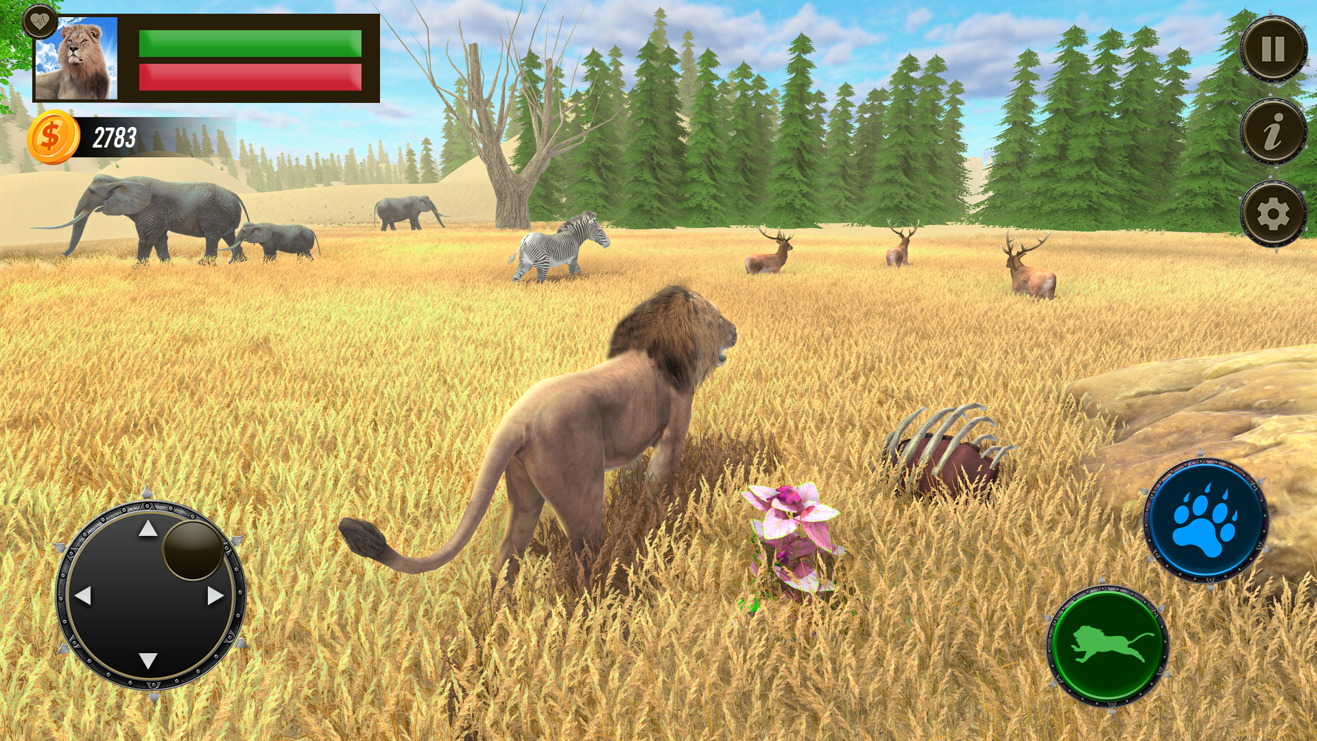 اسکرین شات 5 برنامه Jungle Kings Kingdom Lion