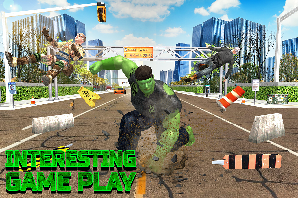 اسکرین شات 8 برنامه Incredible Monster Hero Game