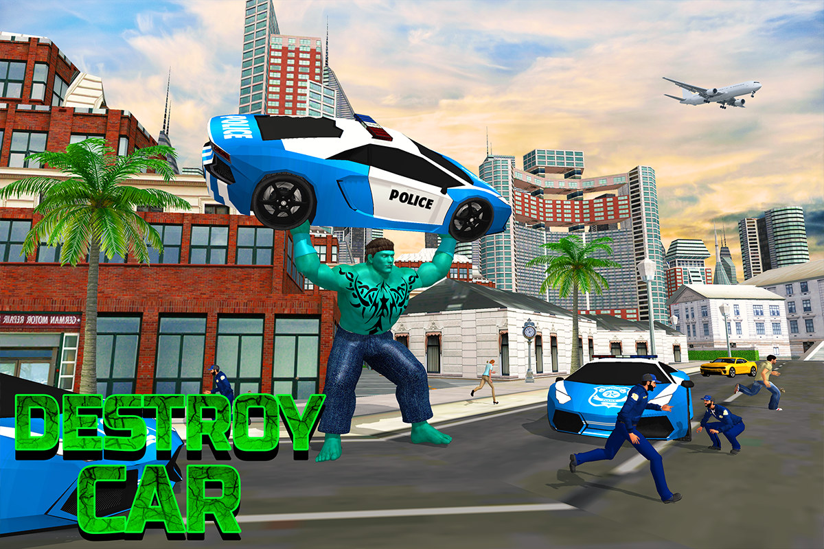 اسکرین شات 7 برنامه Incredible Monster Hero Game