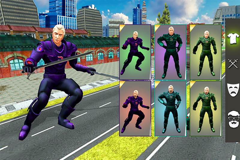 اسکرین شات 6 برنامه Cipher Rope Hero City Crime