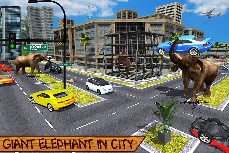 اسکرین شات 7 برنامه Wild Elephant Family Simulator