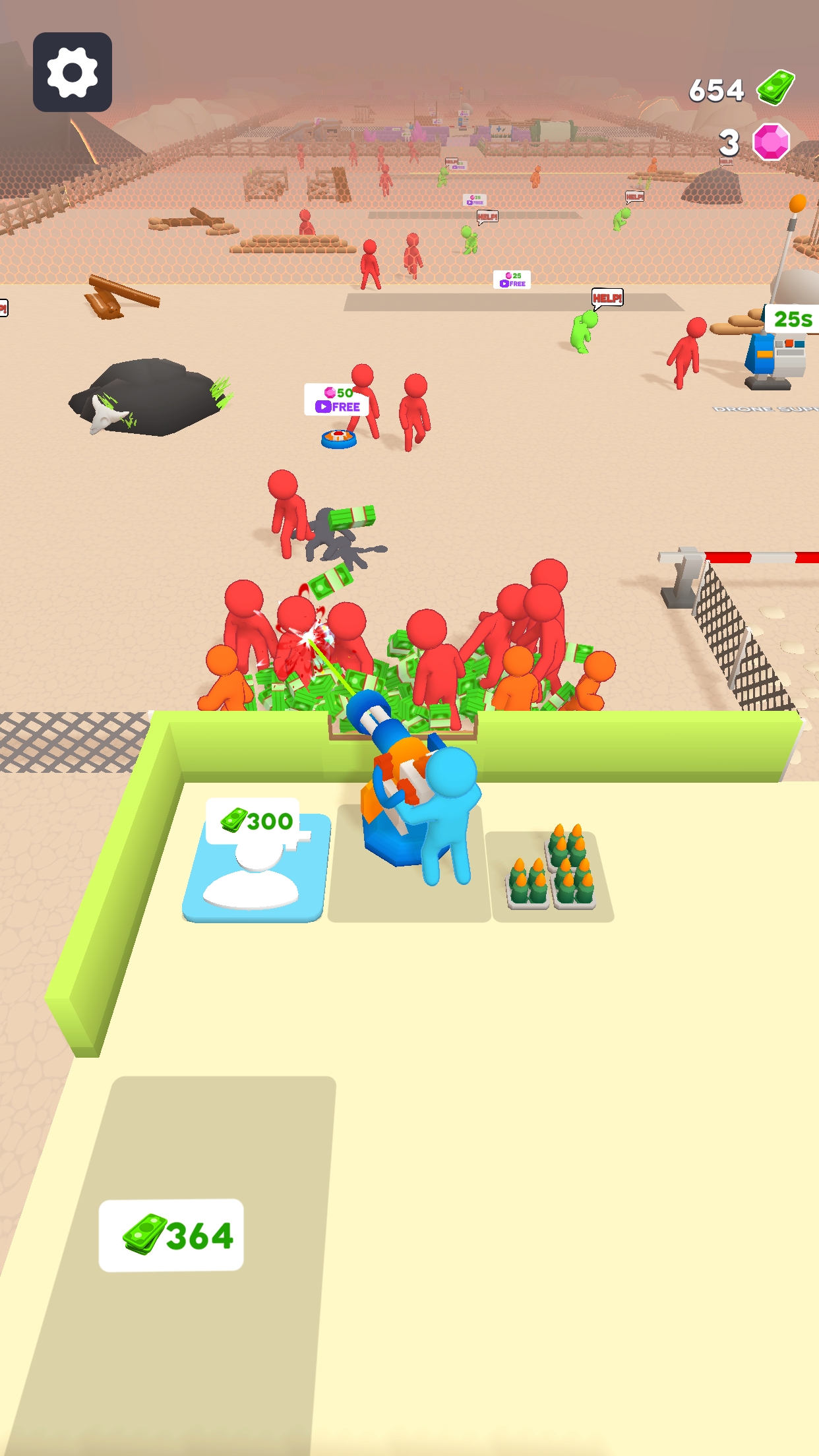 اسکرین شات 2 بازی Base Defense!