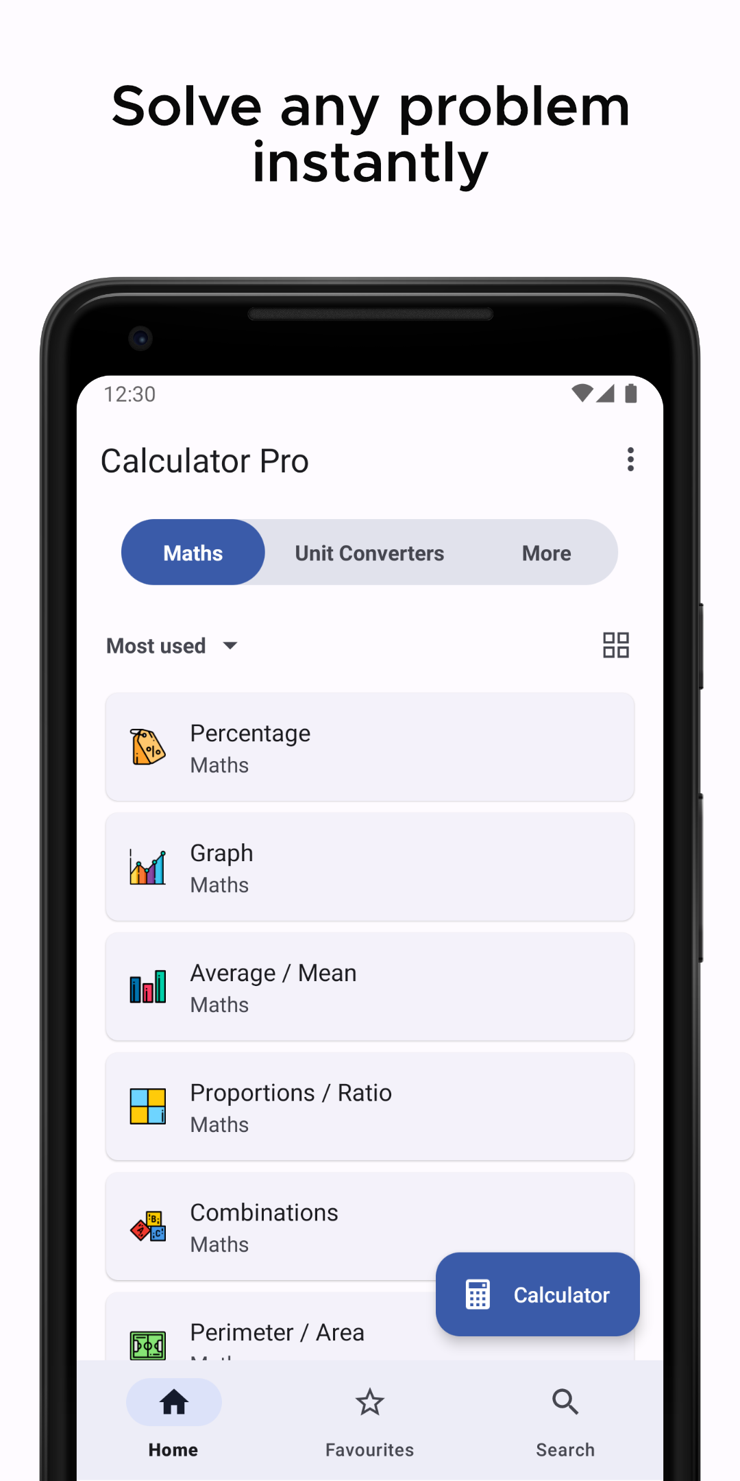 اسکرین شات 7 برنامه Calculator Pro - All-in-one