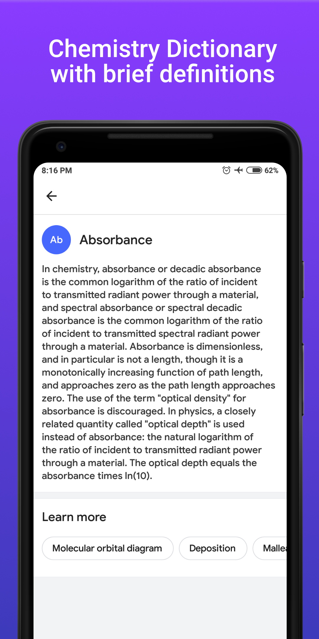 اسکرین شات 6 برنامه Periodic Table Pro - Chemistry