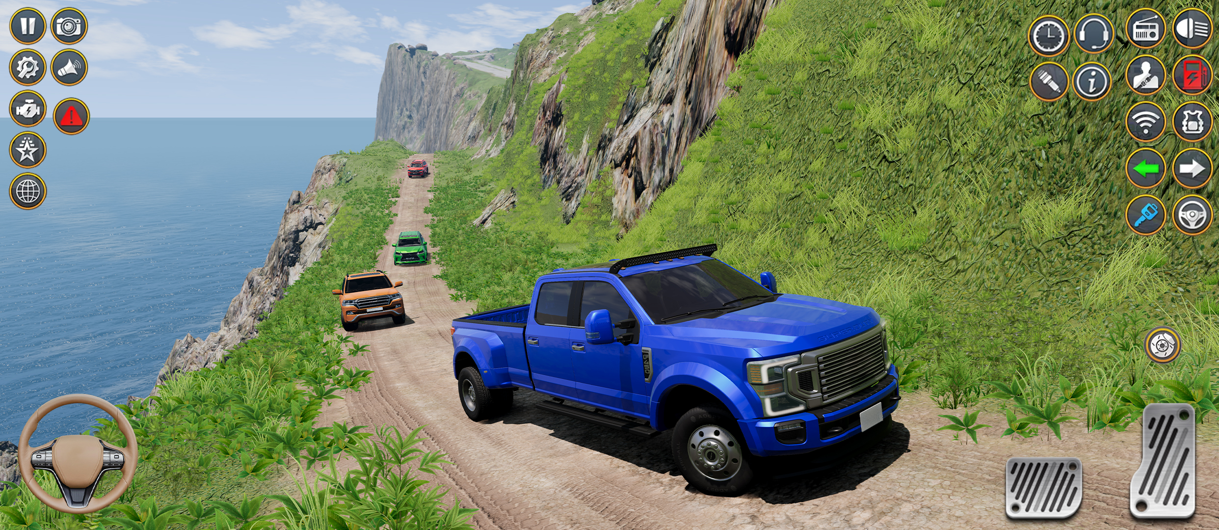 اسکرین شات 6 بازی Offroad Prado Racing Jeep Game